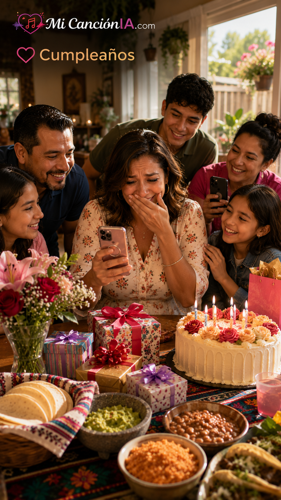 Canción personalizada para Cumpleaños