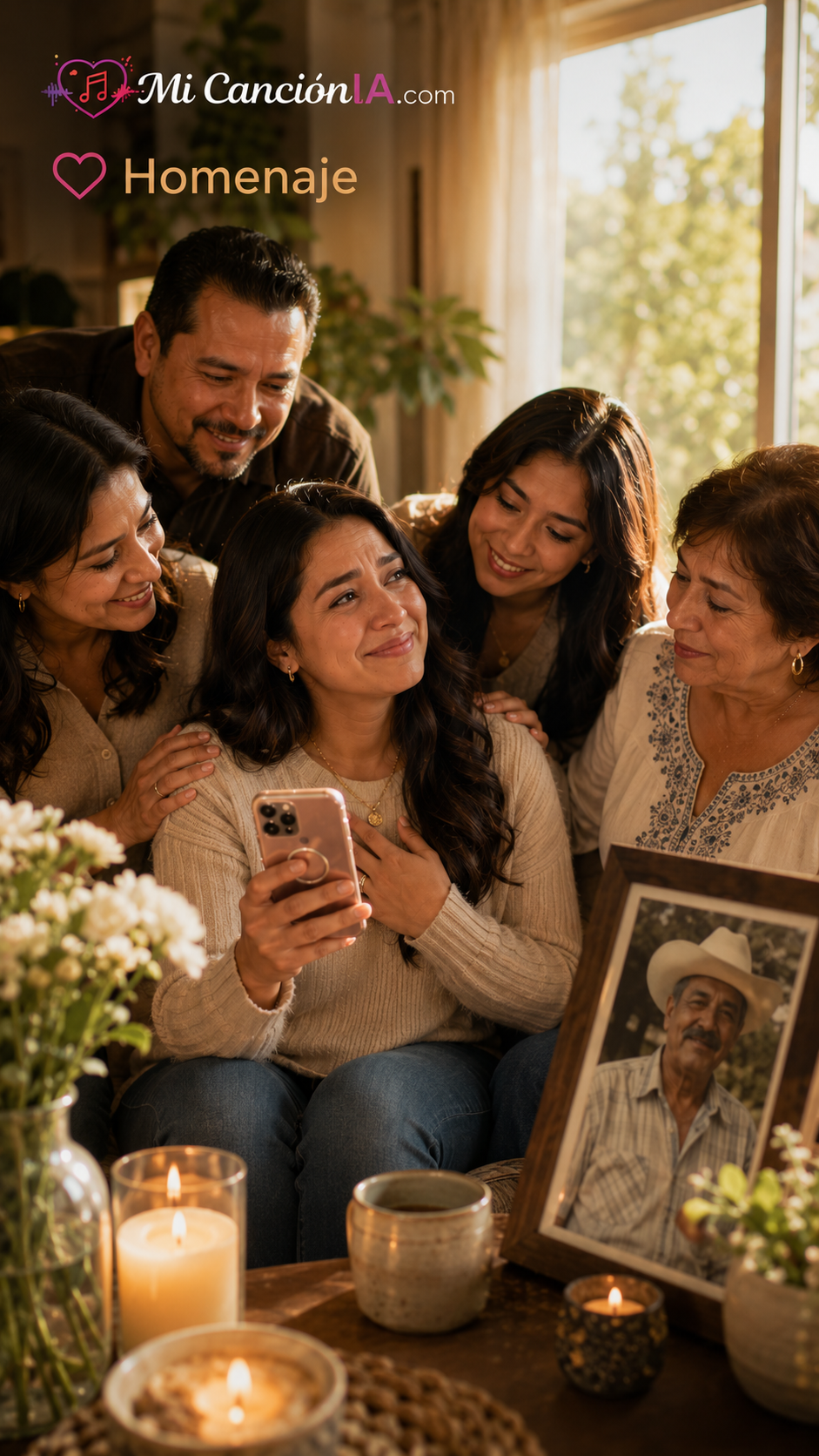 Canción personalizada para Homenaje